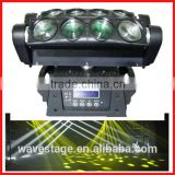 WLED 1-13 New 8 pcs 4 IN 1 RGBW (WHITE) 10W led beam disco spider moving head light