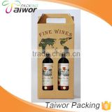 Manufacturer Customized Paper Wine Packing Boxes for Two Bottles