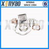 Different shaped flat wire spring