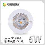 Hot Selling 5W COB CRI>85 Sharp Dimmable Led Gu10 Bulb