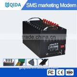 Multi sim gsm voice modem of saving bulk calls cost 4 port AT command for SIM hosting SMS