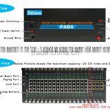 Hotel 16 CO Lines 128 Lines Analog PABX PBX System of Telephone D256A-16128 thumbnail-2