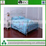 Good Quality Morden Design Bedroom Furniture Kids Use Metal Frame Double Bed thumbnail-6