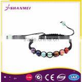 Unique Gemstone Jewelry Skull Shape Unakite Italian Charm Bracelet thumbnail-5