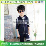 Wholesale Outdoor Sportwear Dry Fit Fastion Kid's Jacket Tracksuit thumbnail-2