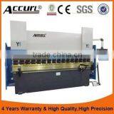 CNC Press Brake 100 tons 2500mm long with CNC crowning and 4 axis Delam DA66T CNC controller