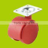 China Factory Furniture Castor Wheel With Plate thumbnail-3