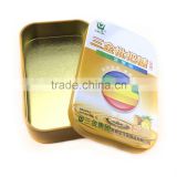 Food grade small metal tin boxes for pill