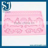 Trade Assurance Hot Selling Chantilly Lace Large Mat Cake Decorating Silicone Mold Cake Lace Mat thumbnail-2