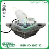 Creative Puple Clay Fountain Decoration Home Furnishing Water Humidifier Handicraft Glass Teapot Micro Landscape Water Fountain thumbnail-5