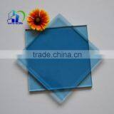 4mm-10mm tempered ford blue lake blue tinted glass for building