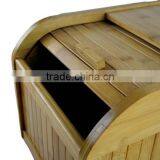DX005/XingYuan Bamboo Roll Top Bread Box thumbnail-4