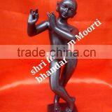 Black Marble Krishna Statue