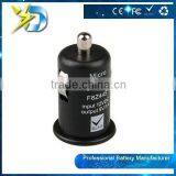 Various Colors Universal Color Mini USB Car Charger For Apple and Android Device