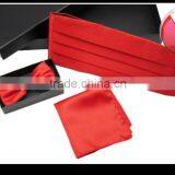 100% Silk Bow Tie Set thumbnail-2