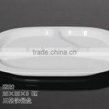High Quality Cutomized Unbreakable 100% Melamine Plastic Tray With Dividers