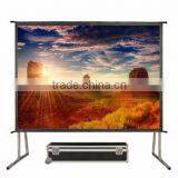 Top Quality ! Foldable Projector Screen With Carrying Case 300 Inch Projector Screen thumbnail-2