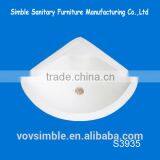 Durable Polished Ceramic Kitchen Sink