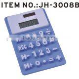 8 Digital Solar Electronic Folder Silicone Electronic Calculator