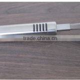 Manual Stainless Steel Mixer Beat Eggs Household Blender Bold Stainless Steel Round Bar Handle Small Medium Large Whisk D08 thumbnail-3