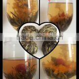 High Quality Blooming Tea Made Of Green Tea Calendula Jasmine Tea for slimming