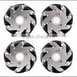 A Set of 60mm Mecanum Wheels Compatible for LE GO(4 Pcs/Pack) 14144 thumbnail-1