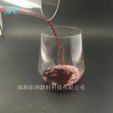 New Product Food Grade Material Black Wine Plastic Glass thumbnail-4