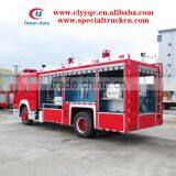 SINOTRUK HOWO 5000liter Water Tank 1000liter Foam Tank Fire Truck for Sale thumbnail-5