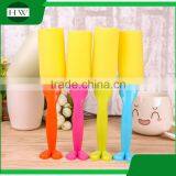 Kitchen Cartoon Person Shape Stand Plastic Sponge Long Handle Tableware Water Cup Bottle Clean Cleaning Brush thumbnail-3