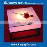 Light Up Party Events Coffee High Table PE Plastic LED Coffee Table thumbnail-4