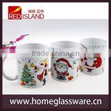 Decal Santa Christmas Holiday Ceramic Coffee Mugs thumbnail-3