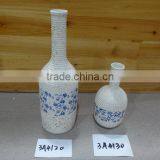 Beer Bottle Ceramic Vase for Flower thumbnail-1