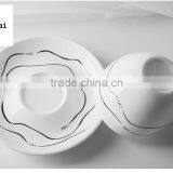 Haonai New Style High Quality New Bone China Coffee Cup and Saucer thumbnail-6