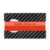 Real Carbon Fiber Minimalist Wallet Money Clip thumbnail-1