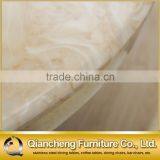 Hot Sale Marble Top Stainless Steel Base Round Dining Table thumbnail-6