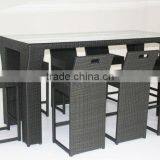 Outdoor furniture rattan bar set T149