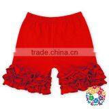 Wholesale Ruffled Organic Cotton Shorts High Quality Baby Training Pants