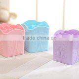 NEW Plastic Delicate 4 Compartment Colorful Barrel,pen Container for Study thumbnail-5