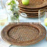 Rattan Charger Plates for Restaurant, Wedding thumbnail-2