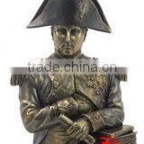 Bronze Napoleon Bonaparte Head Sculpture With Eagle Statue thumbnail-1