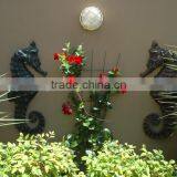New Products Save 30% Today Bronze Sea Horse Wall Relief Art thumbnail-1