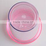 Single Wall Clear Transparent 16oz Plastic Tumbler With Straw And Lids thumbnail-2