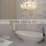 Factory Price Perdurable Natural Stone Antique White Marble Tile thumbnail-2