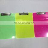 Plastic Translucence Colorful Clipboard,student Writing Clipboard thumbnail-1