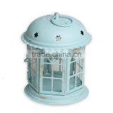 European Romantic Wedding Supplies Iron Glass Candlestick Creative Home Furnishing Jewelry Ornaments Model House Candle Holders thumbnail-3