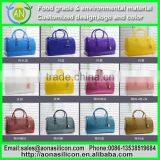 PET Blue Shining Bag for Girl|PET Women Bag|pet Carry Bags|blue Plastic Bag|bags for Gifts thumbnail-1