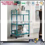 Metal Mesh Book Shelf Lerberg Shelf Unit thumbnail-6