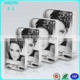 KM-VP50 Factory Custom Absolutely Clear Acrylic Beauty Girl L-shaped Photo Frame & Picture Frame thumbnail-3