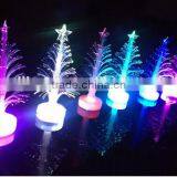 Craft Artificial LED 7colors Changing Fiber Optic Christmas Tree Decoration thumbnail-1