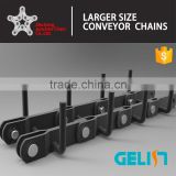 MS32 heat treatment embedded scraper transporter conveyor chain for Coal Mine